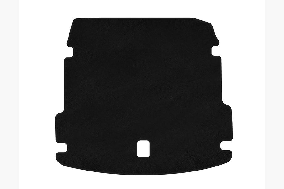 Audi A8 2010–2018 Premium textilbagagerumsmatta (Long, Svart) Image