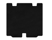 BMW 5-serien F10/F11 2010–2016 Premium V2 textil bagagerumsmatta (för F11, svart) foto 1