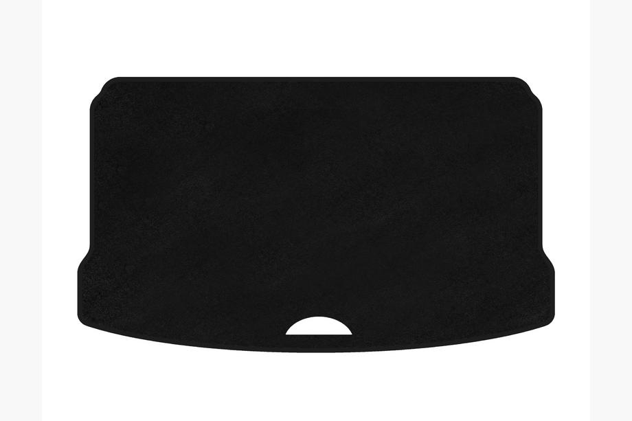 Mini Cooper F55/56/57 2014–2023 Premium bagagerumsmatta i textil (för S F55, 5-dörrars, svart) Foto 1