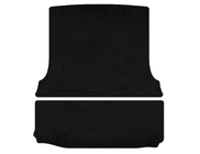 Fiat Fiorino/Qubo 2008–2024 Premium textil bagagerumsmatta (lastutrymme, svart) foto 1