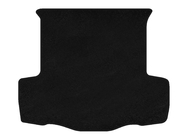 Fiat Linea 2006–2018 Premium textil bagagerumsmatta (SD, Svart) foto 1