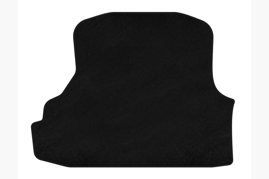 Mercedes C-class W202 1993–2001 Premium textil bagagerumsmatta (SD, Svart) Image
