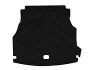 Mercedes C-klass W206 2022– Premium textil bagagerumsmatta (SD, Svart) foto 1