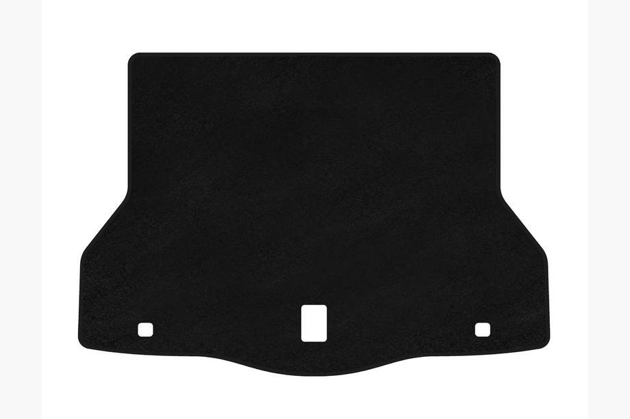 Mercedes CLA C117 2013–2019 Premium textil bagagerumsmatta (SD, Svart) Image