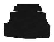 Nissan Almera N16 2000–2006 Premium textil bagagerumsmatta (SD, Svart) foto 1