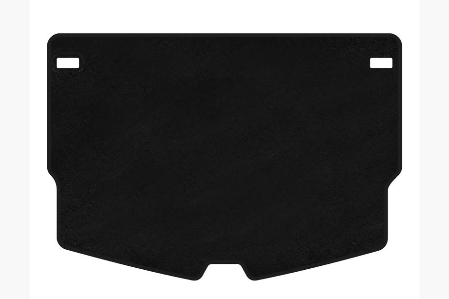 Nissan Note 2012–2020 Premium textil bagagerumsmatta (HB, svart) Image