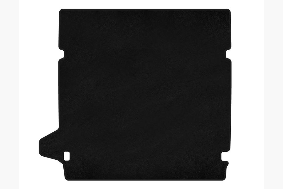 Nissan Pathfinder R51 2005–2014 Premium textil bagagerumsmatta (upp till 2:a raden, svart) Image