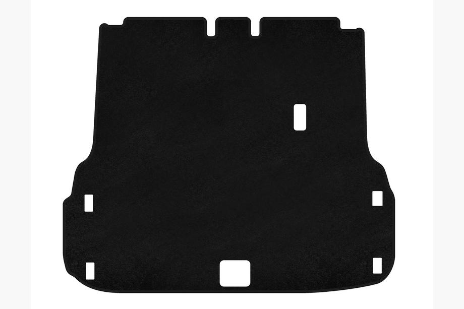 Nissan Pathfinder R52 2012–2021 Textil bagagerumsmatta Premium (Svart) Image