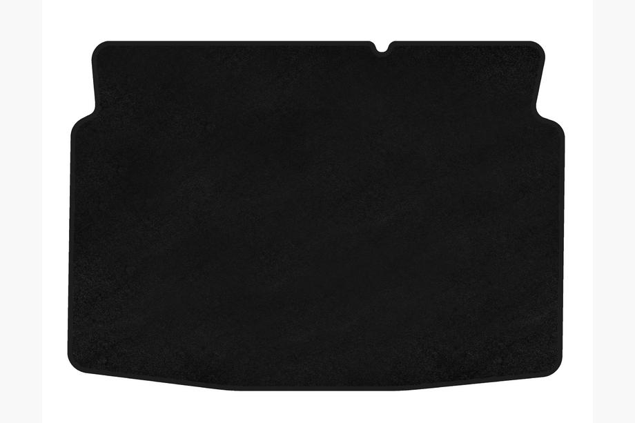 Peugeot 207 2006–2014 Textilbagagerumsmatta Premium (HB, 5-dörrars, svart) Image