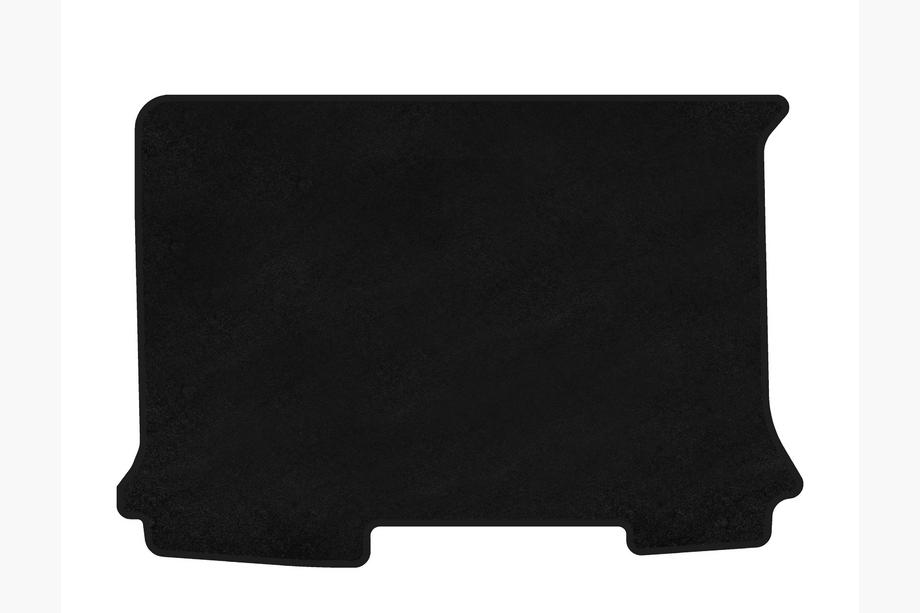 Peugeot Partner 1996–2008 Textil bagagerumsmatta Premium (Svart) Foto 1