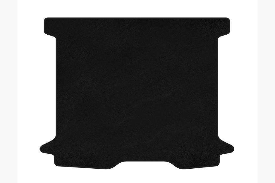 Renault Dokker 2013–2022 Textil bagagerumsmatta Premium (Svart) Image