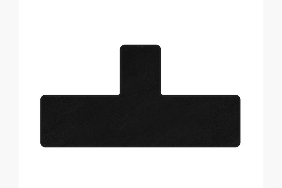 Renault Kangoo 2008–2020 Textil bagagerumsmatta Premium (5-dörrars/7-sits, svart) Image