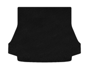 Renault Laguna 2001–2007 Premium textil bagagerumsmatta (SW, svart) foto 1
