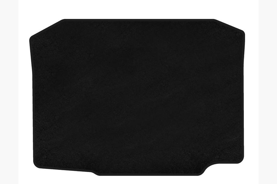 Seat Ibiza 2010–2017 Textil bagagerumsmatta Premium (2010-2012, HB, 5-dörrars, Svart) Image