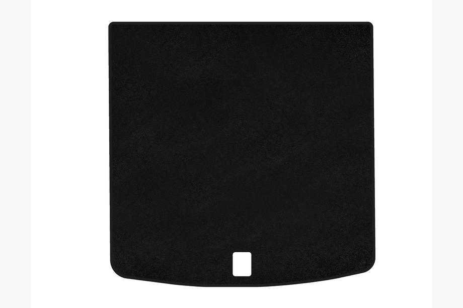 Skoda Fabia 2000–2007 Premium textil bagagerumsmatta (SD, Svart) Image