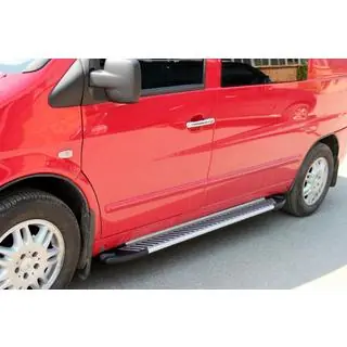 Sidosteg Line (2 st, aluminium) Mercedes Vito W638 1996–2003 foto 3