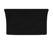 Volkswagen Fox 2003–2021 Premium bagagerumsmatta i textil (HB, 3-dörrars, svart) foto 1