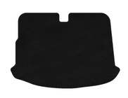 Volkswagen Scirocco 2008–2017 Premium bagagerumsmatta i textil (HB, 3-dörrars, svart) foto 1