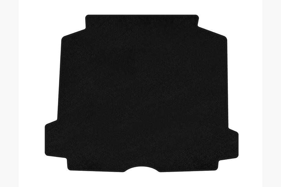 Volvo S60 2000–2009 Premium textil bagagerumsmatta (SD, Svart) Image