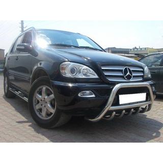 Frontbåge (rostfritt stål) Mercedes ML W163 1997–2005 foto 2