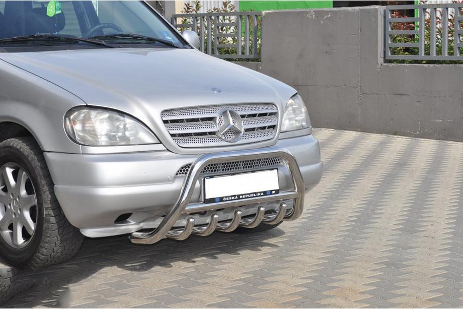 Mercedes ML W163 1997–2005 Frontbåge (rostfritt stål) Foto 4