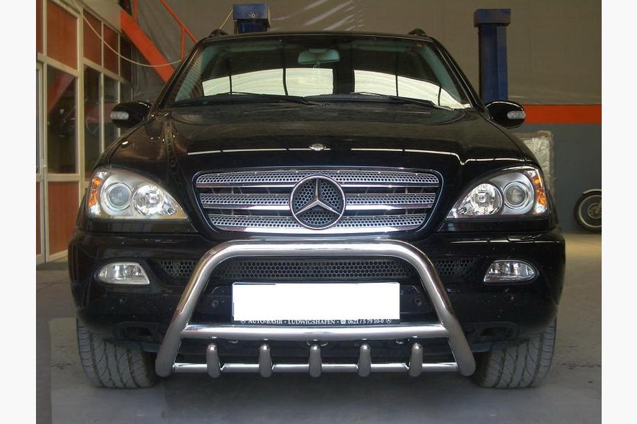 Mercedes ML W163 1997–2005 Frontbåge (rostfritt stål) Foto 3