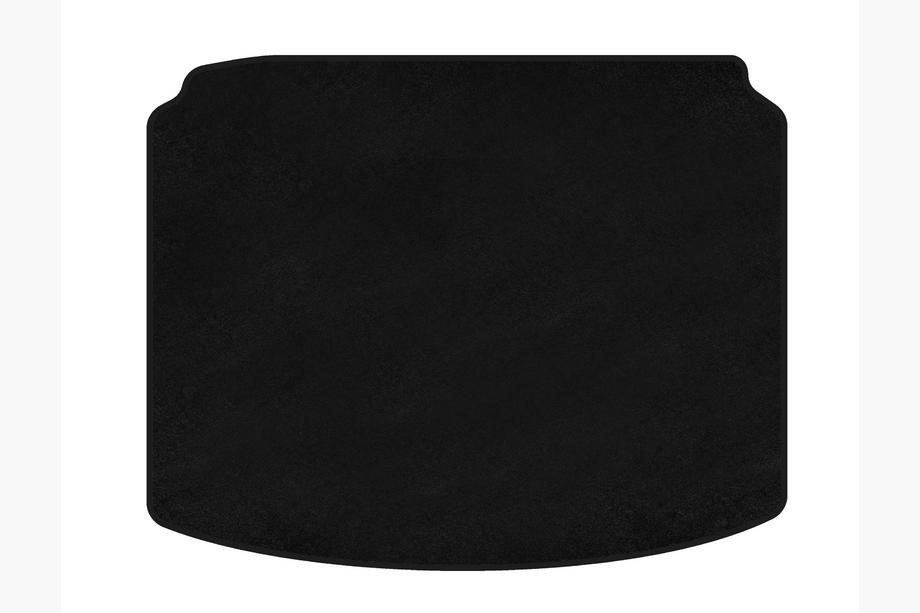 Citroen C-4 2004–2010 Premium textil bagagerumsmatta (HB, 5-dörrars, Facelift, Svart) Foto 1