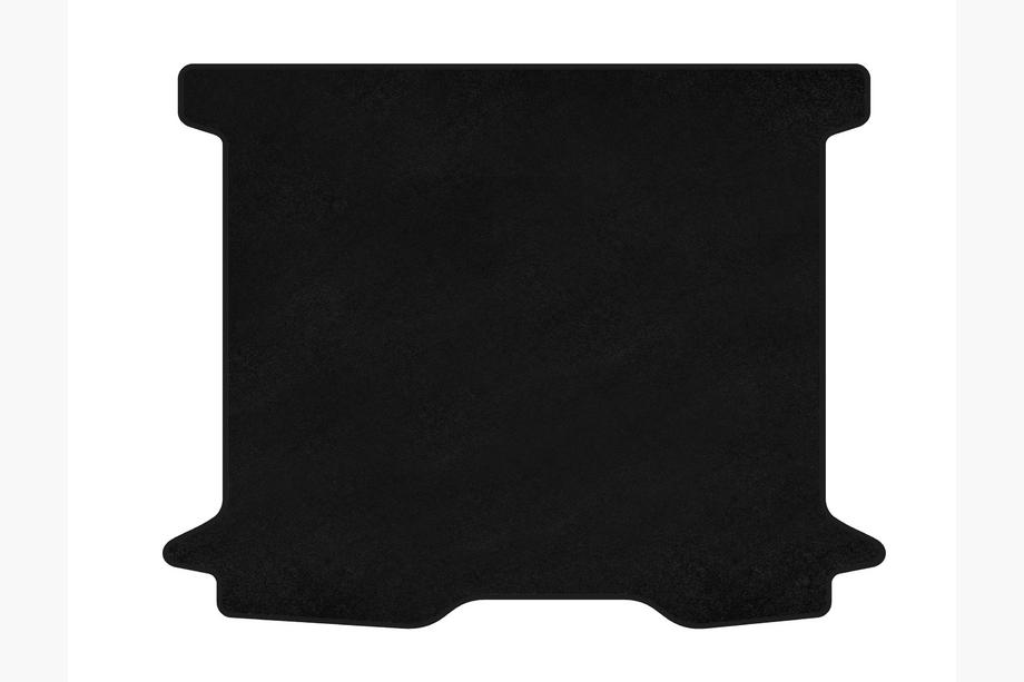 Dacia Dokker 2013–2022 Textil bagagerumsmatta Premium (Svart) Image