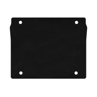 Textil bagagerumsmatta Premium (5-sits/kort hjulbas, svart)