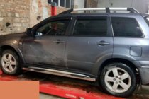Mitsubishi Outlander 2001–2006 Sidorör (2 st, rostfritt stål) foto 4