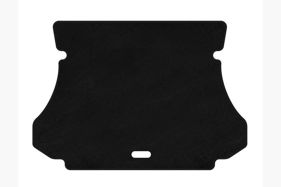Hyundai Santa Fe 1 2000–2006 Textil bagagerumsmatta Premium (Svart) Image