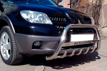Mitsubishi Outlander 2001–2006 Frontbåge WT004 (rostfritt) foto 3