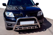 Mitsubishi Outlander 2001–2006 Frontbåge WT004 (rostfritt) foto 1