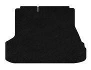 Kia Cerato 1 2004–2009 Premium textil bagagerumsmatta (SD, Svart) foto 1