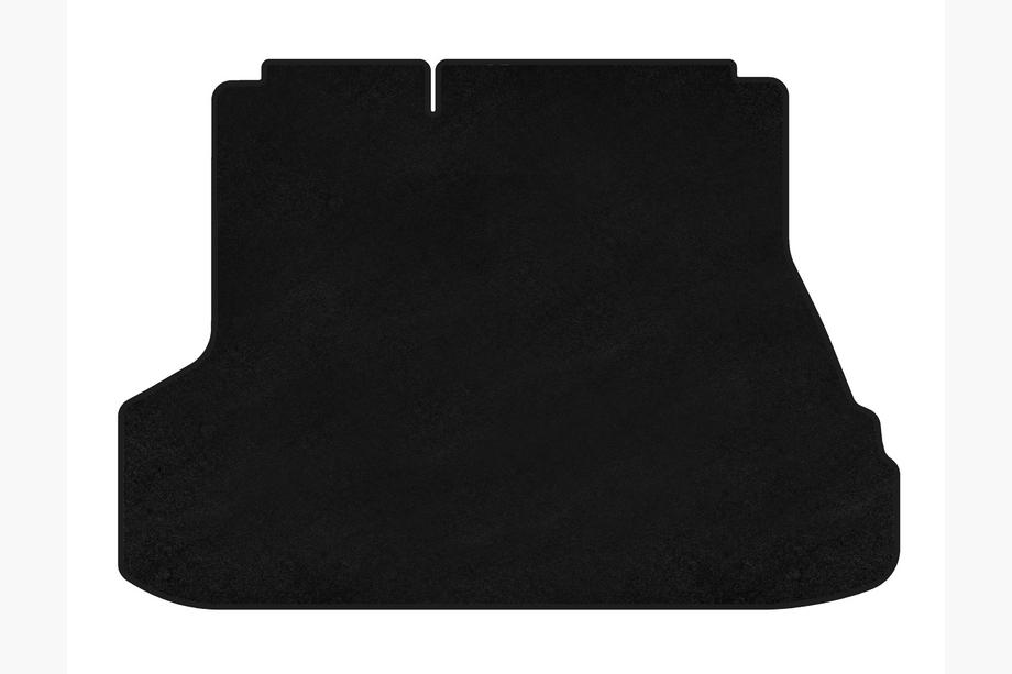 Kia Cerato 1 2004–2009 Premium textil bagagerumsmatta (SD, Svart) Image