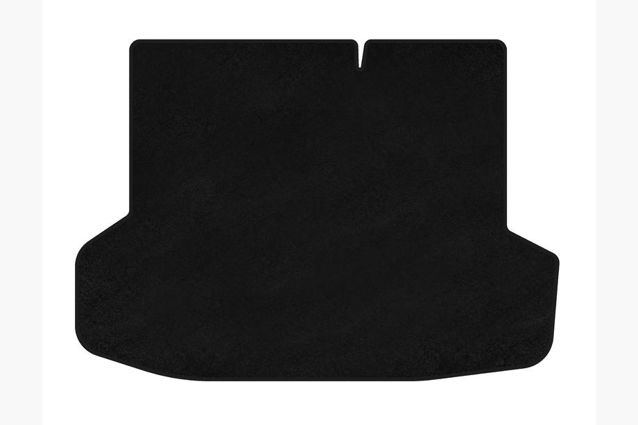 Kia Rio 2005–2011 Premium textil bagagerumsmatta (SD, Svart) Image