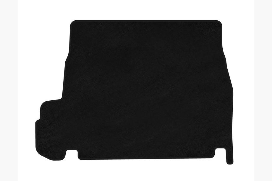 Mazda 323 1977–2003 Premium textil bagagerumsmatta (SD, Svart) Image