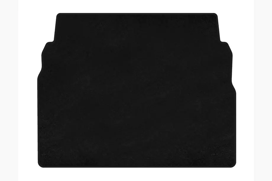 Mercedes E-class W210 1995–2002 Premium textilbagagerumsmatta (1995-1999, SD, Ej fyrhjulsdrift, Svart) Image