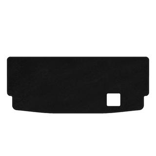 Textil bagagerumsmatta Premium (7-sits med uppfälld 3:e sätesrad, svart)