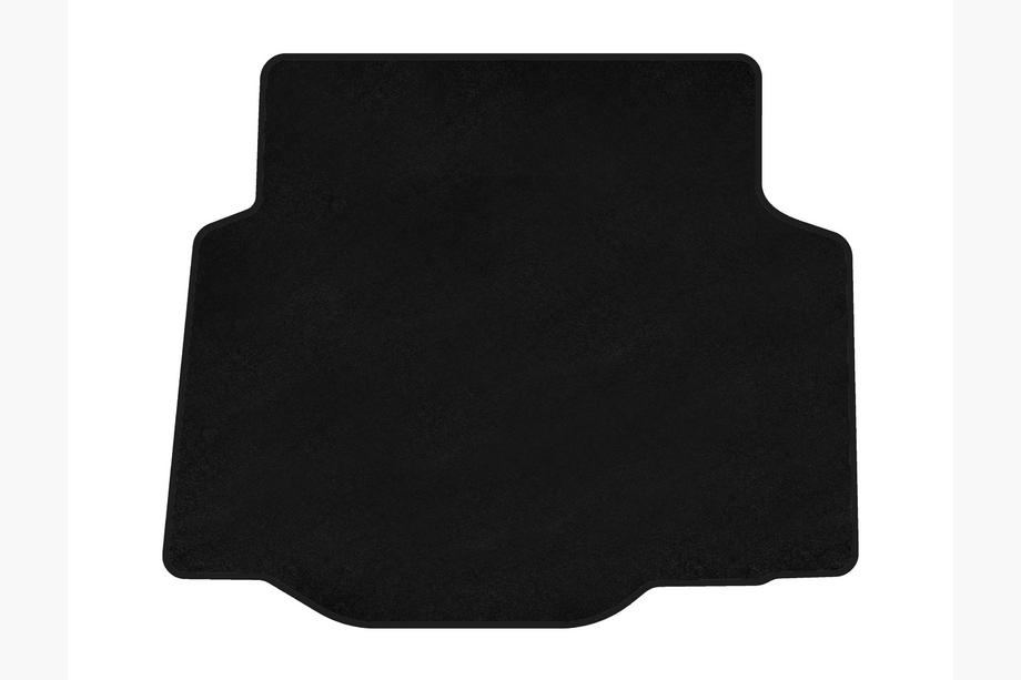 Nissan Almera N16 2000–2006 Premium textil bagagerumsmatta (HB, svart) Image