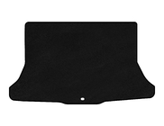 Nissan Tiida 2004–2011 Premium textil bagagerumsmatta (HB, svart) foto 1