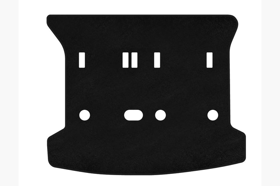 Peugeot 307 2001–2008 Premium textil bagagerumsmatta (SW, svart) Image