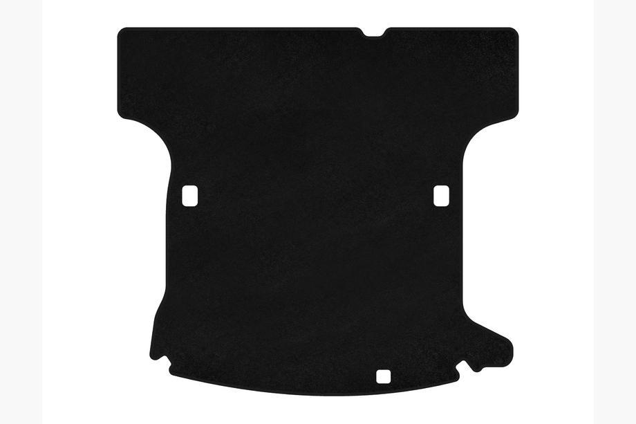 Renault Logan I 2005–2008 Textil bagagerumsmatta Premium (2005-2009, SW, 5-sitsig, Svart) Image