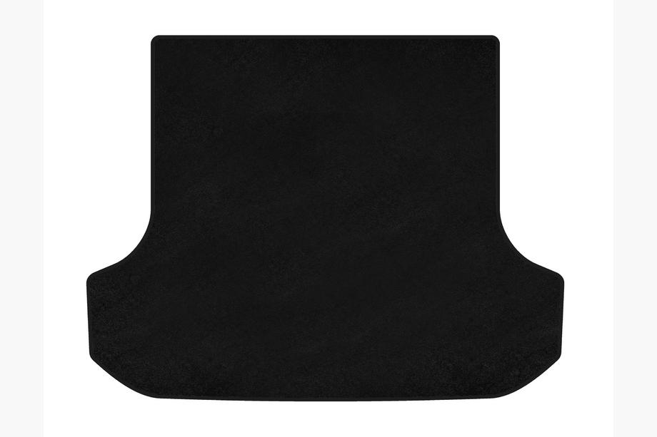 Renault Logan MCV 2013–2022 Premium textil bagagerumsmatta (SW, svart) Image