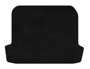 Renault Megane II 2004–2009 Premium textil bagagerumsmatta (2006-2009, SD, Svart) foto 1