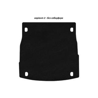 Textil bagagerumsmatta Premium V-2 (utan subwoofer, svart)