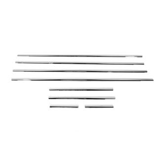 Yttre fönsterlister (8 st, rostfritt stål) foto 2