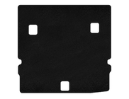 Chevrolet Orlando 2010–2018 Textil bagagerumsmatta Premium V-2 (Svart) foto 1