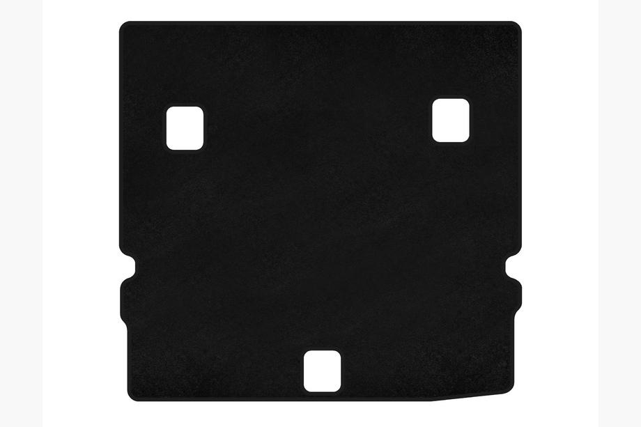 Chevrolet Orlando 2010–2018 Textil bagagerumsmatta Premium V-2 (Svart) Image