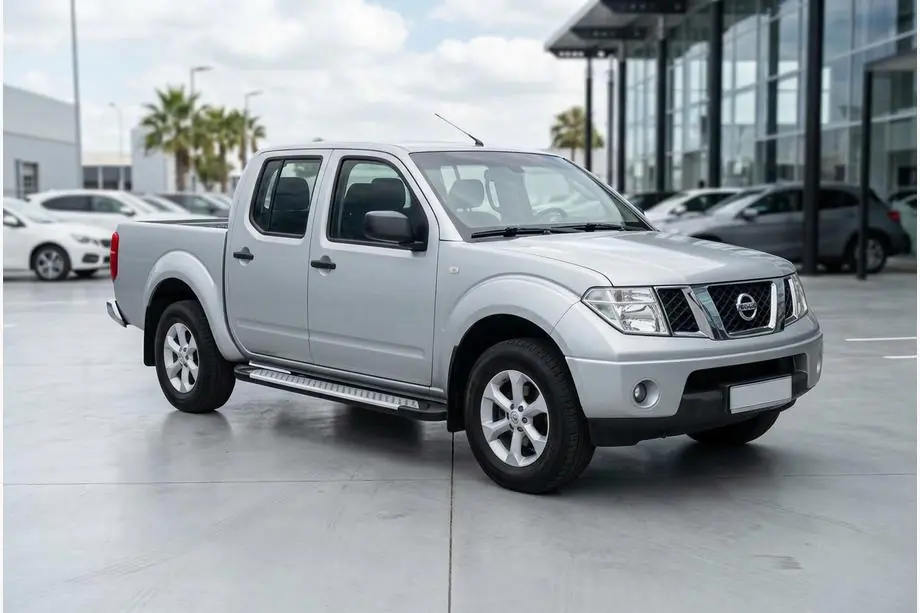 Nissan Navara 2006–2015 Sidosteg X5-typ (2 st, aluminium) Image